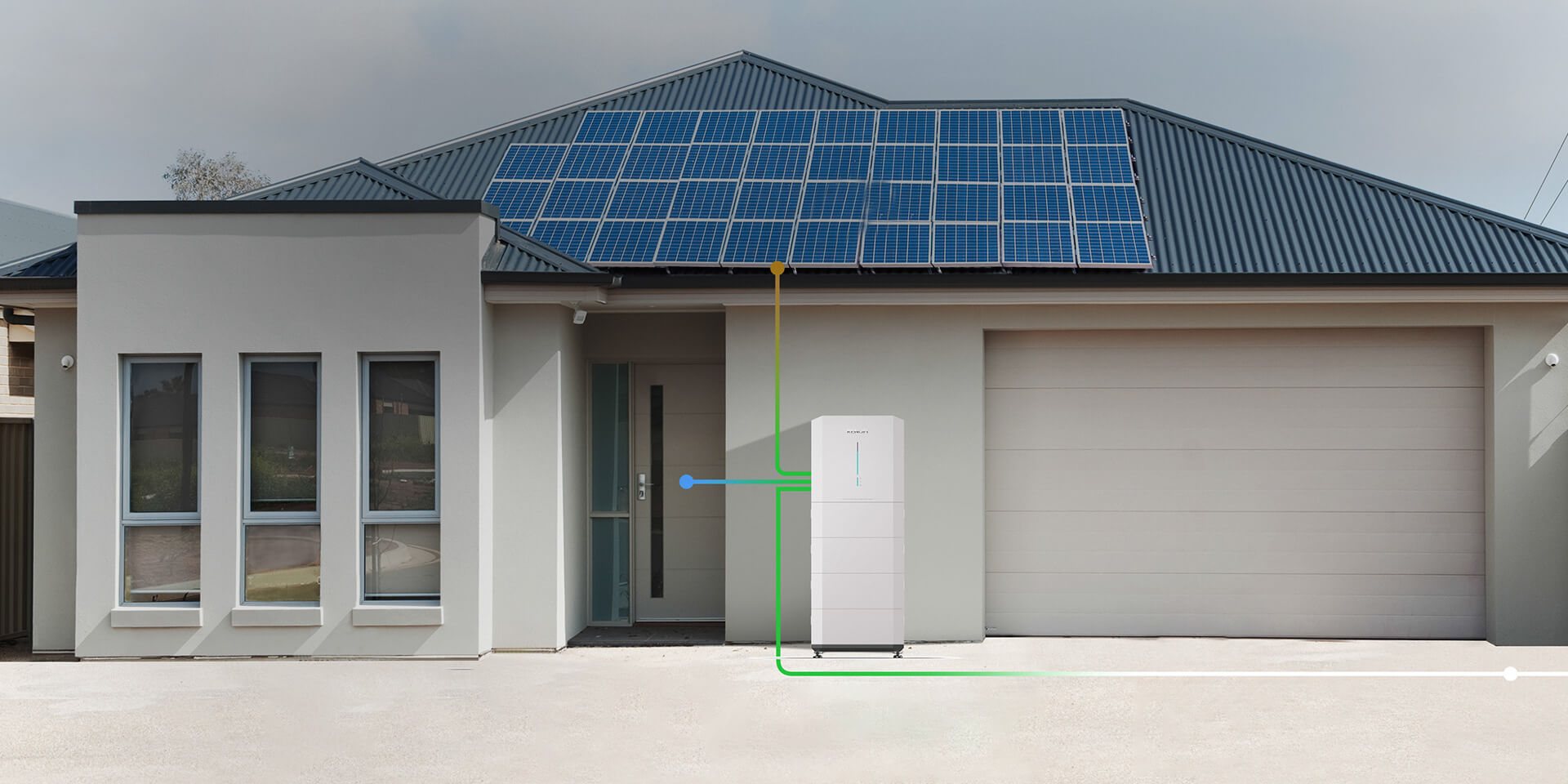 all in one solar battery system