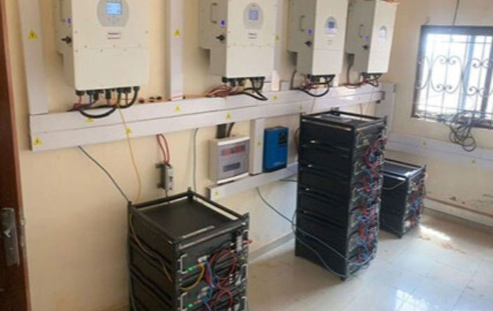 RENOPI 40kva Off Grid Inverter 65KWH Lifepo4 Battery System in Cameroon